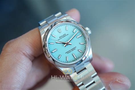 rolex op 31 tiffany blue